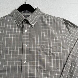 Daniel Cremieux Signature Collection Plaid‎ Mens XL Non-Iron Button Shirt